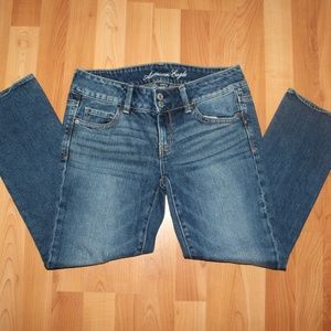 American Eagle Artist Stretch Jeans Crop Capris